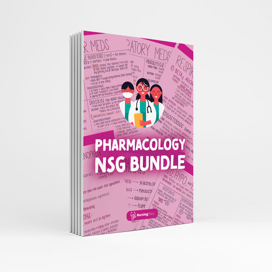 Pharmacology Nursing Bundle 2024