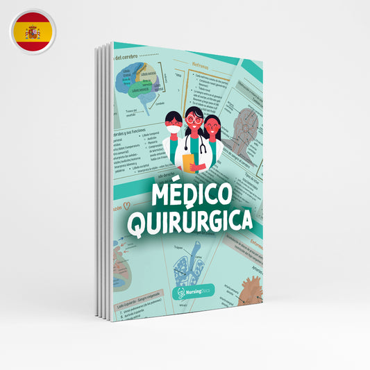 Paquete de guías de estudio Médico-Quirúrgicas 2024